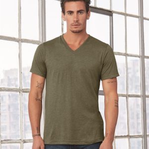 Bella+Canvas® Unisex Triblend V-Neck Short Sleeve Tee