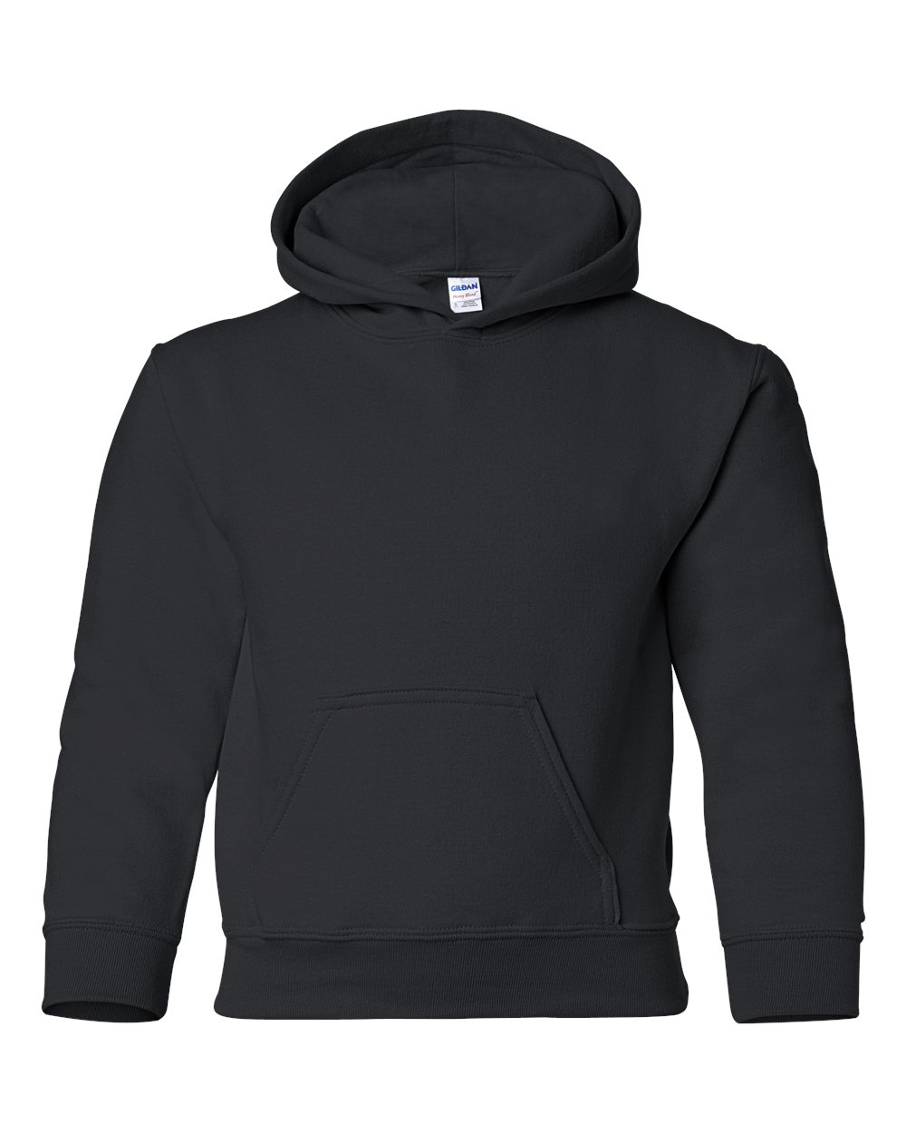 Black Blank Front