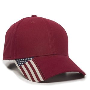 Outdoor Cap® American Flag Cap