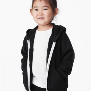 Bella+Canvas® Toddler Sponge Fleece Full-Zip Hoodie