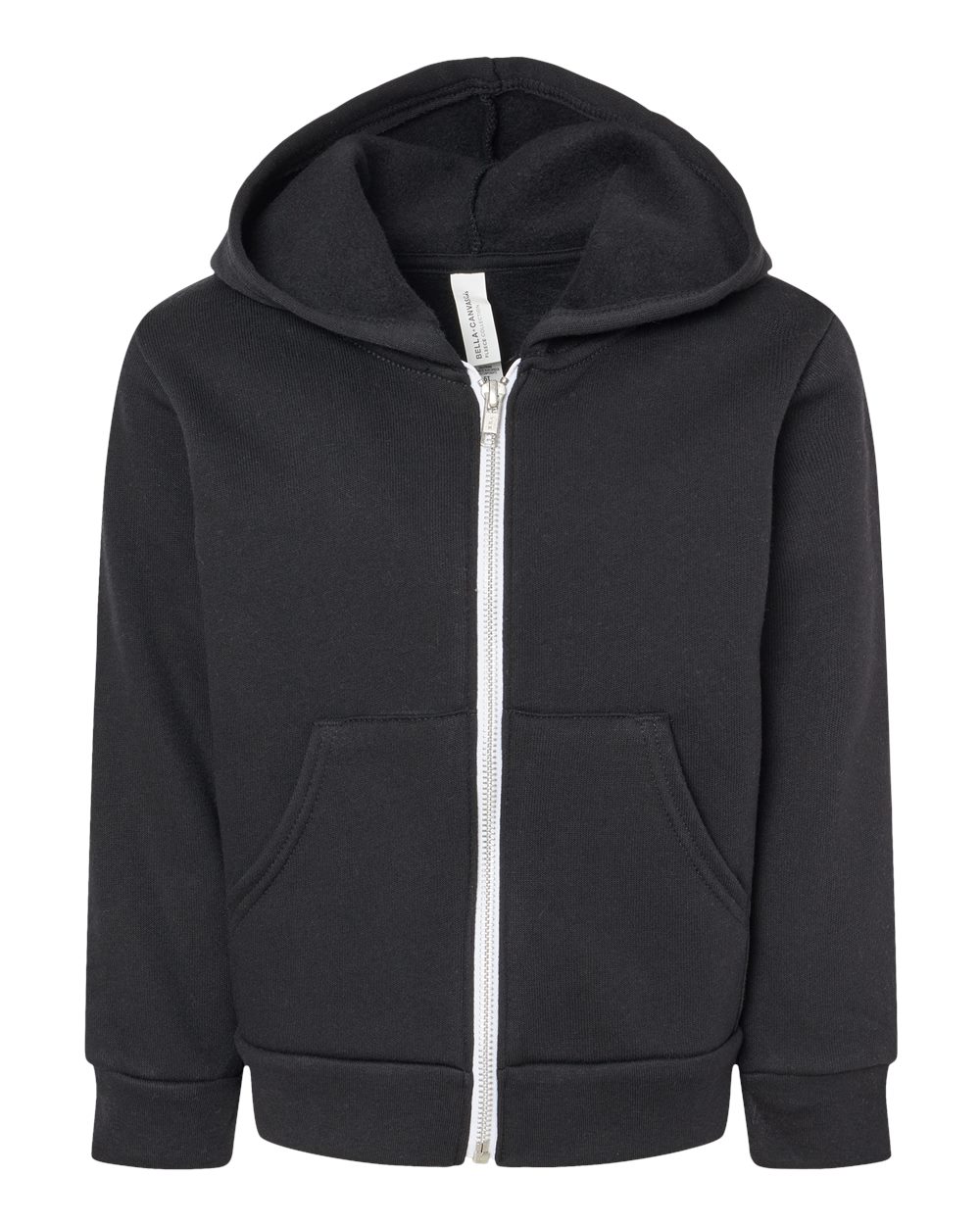 Bella+Canvas® Toddler Sponge Fleece Full-Zip Hoodie