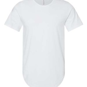 BELLA + CANVAS Jersey Curved Hem Tee