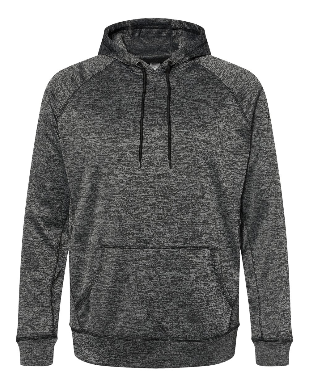 Heather Charcoal Gray Blank