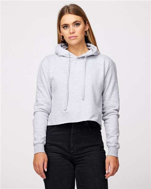 Tultex® Women's Cropped Fleece Hooded Sweatshirt