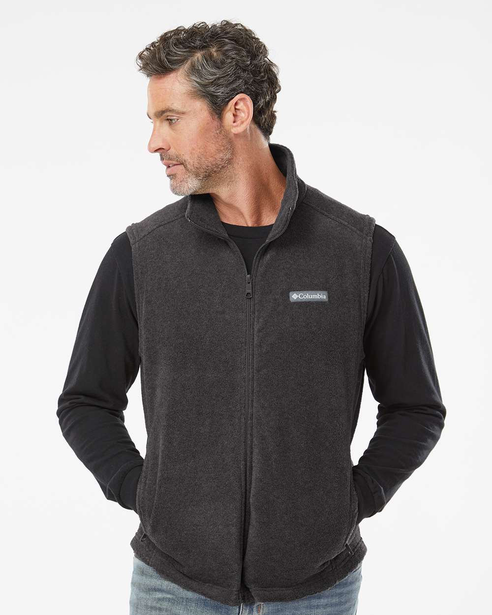 Charcoal Heather Gray Logo