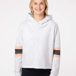 MV Sport® Women's Sueded Fleece Thermal Lined Hooded Sweatshirt
