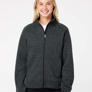 J. America Women's Traverse Full Zip Sweatshirt