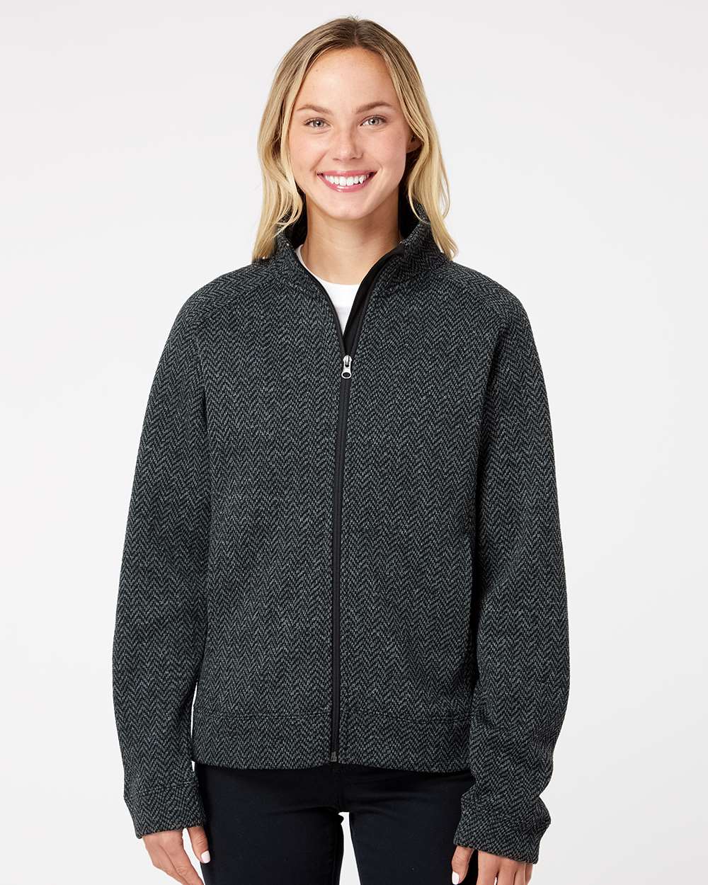 J. America Women's Traverse Full Zip Sweatshirt