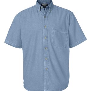 Sierra Pacific Short Sleeve Denim Shirt