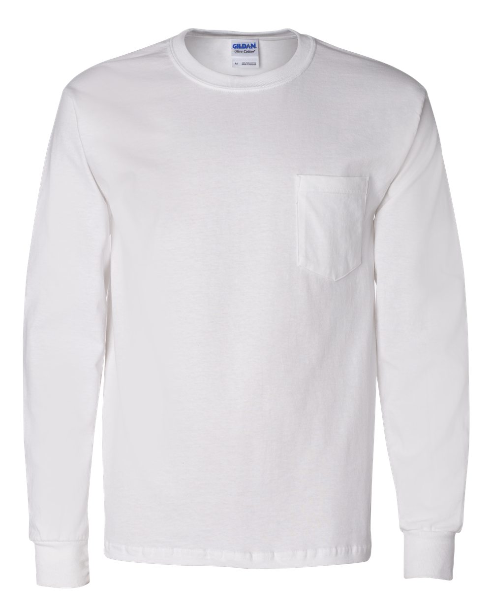 Gildan® Ultra Cotton® Long Sleeve Pocket T-Shirt