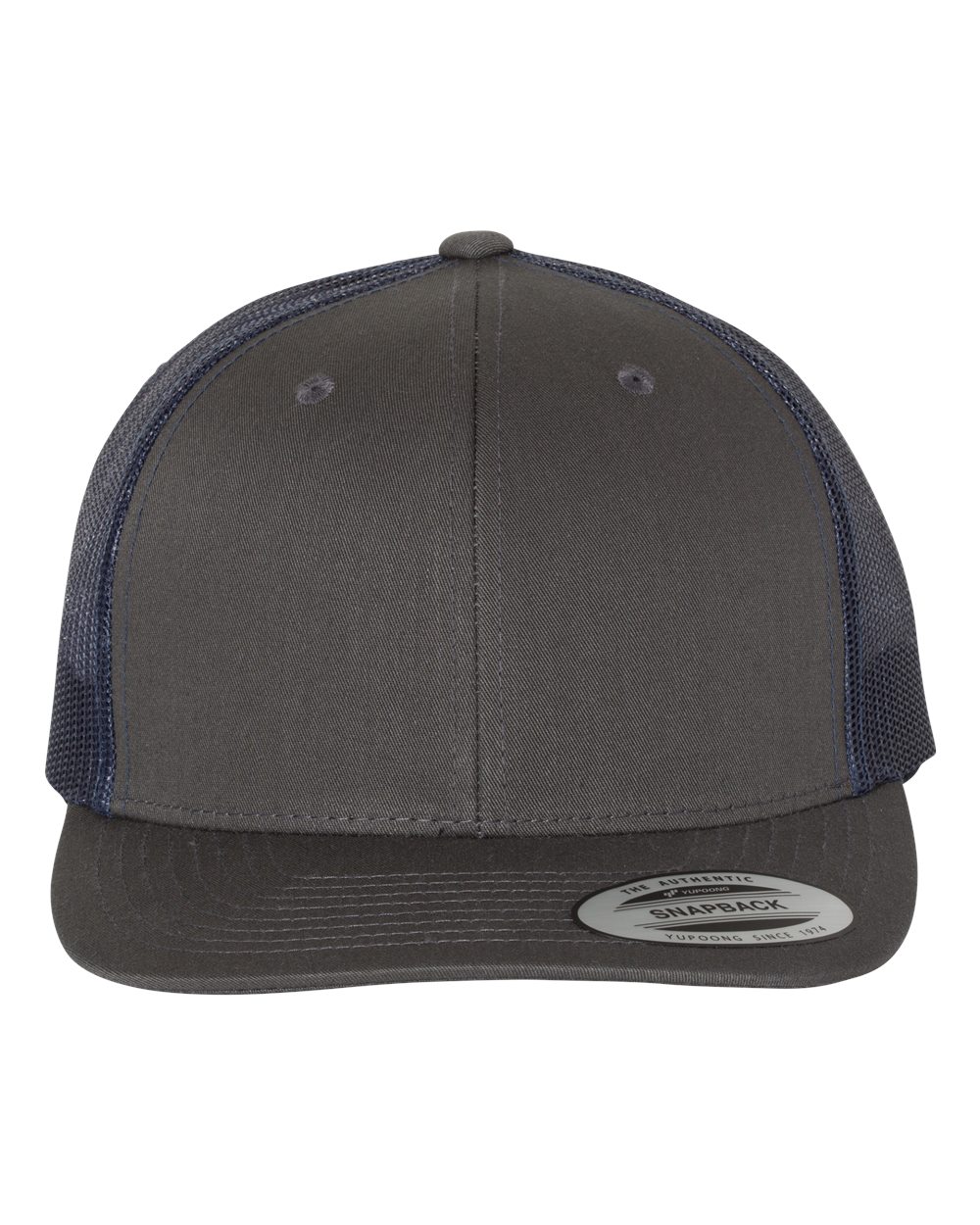 Charcoal Gray/Navy Blue Blank