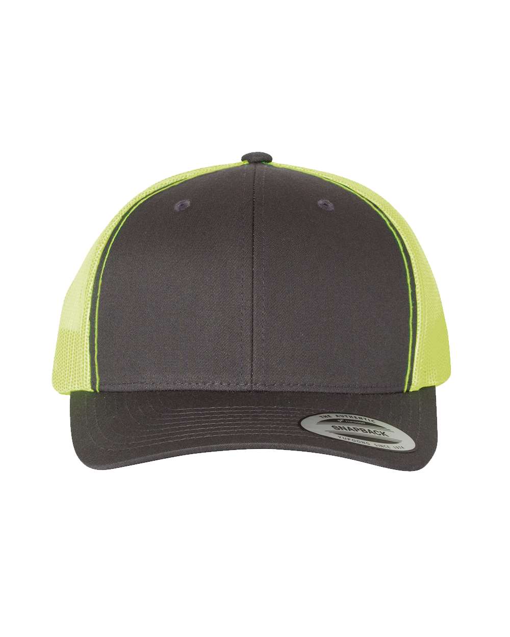 Charcoal Gray/Neon Green Blank