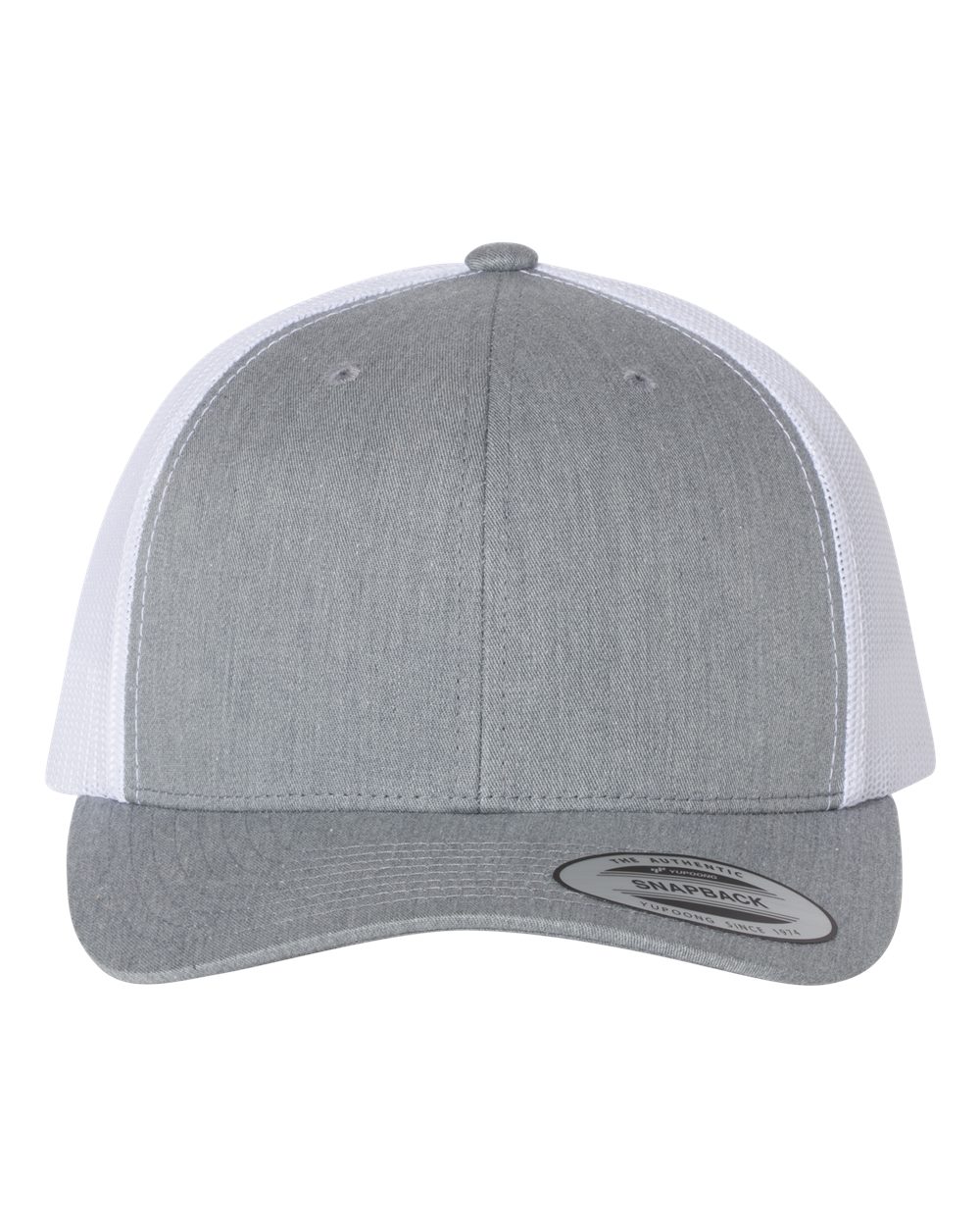 Heather Gray/White Blank