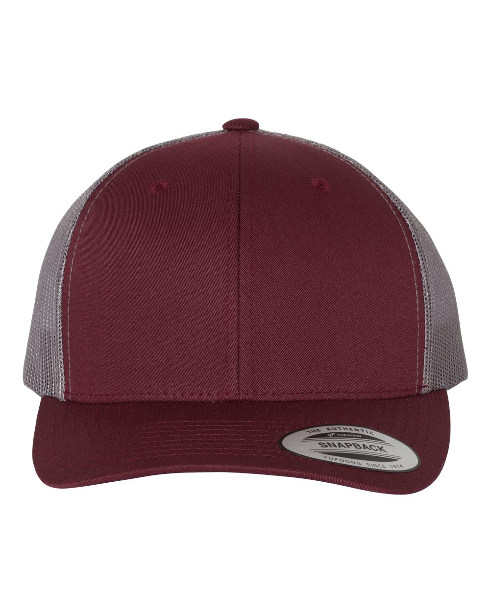 Maroon Red/Gray Blank