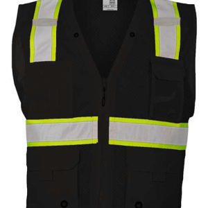 Kishigo® EV Series® Enhanced Visibility Multi-Pocket Mesh Vest