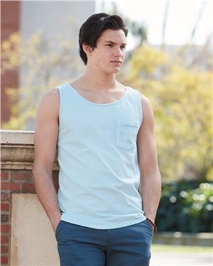 Comfort Colors® Garment-Dyed Heavyweight Pocket Tank Top