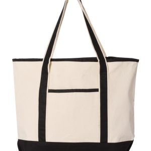 Q-Tees™ 19L Zippered Tote Bag