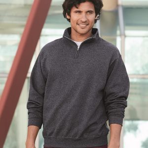 Jerzees® Nublend® Cadet Collar Quarter-Zip Sweatshirt