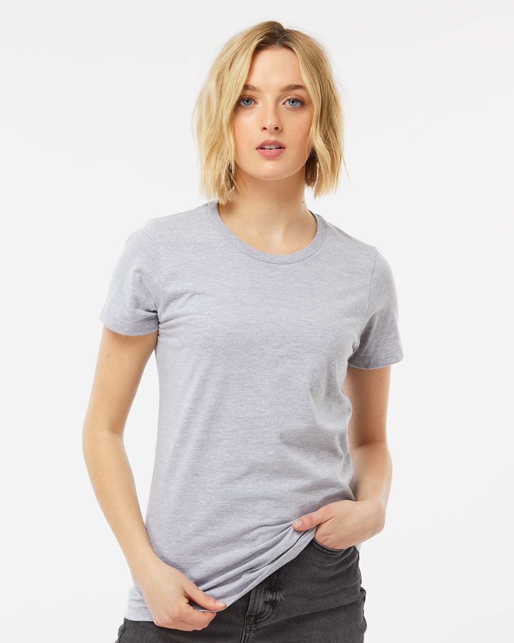 Heather Gray Blank