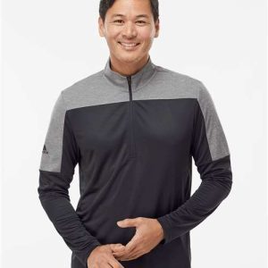 Adidas® Lightweight Quarter-Zip Pullover