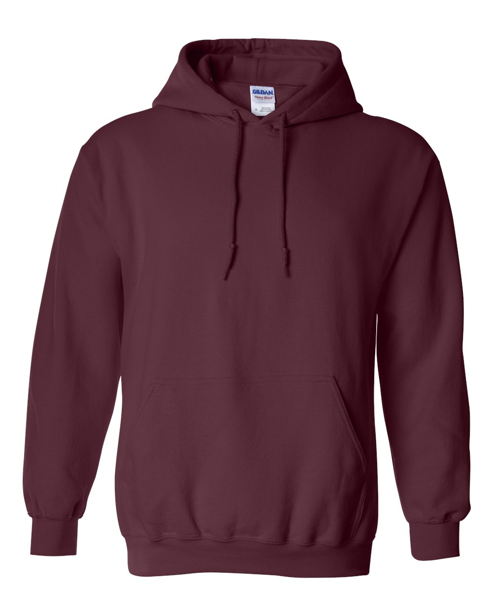 Maroon Red Blank Front