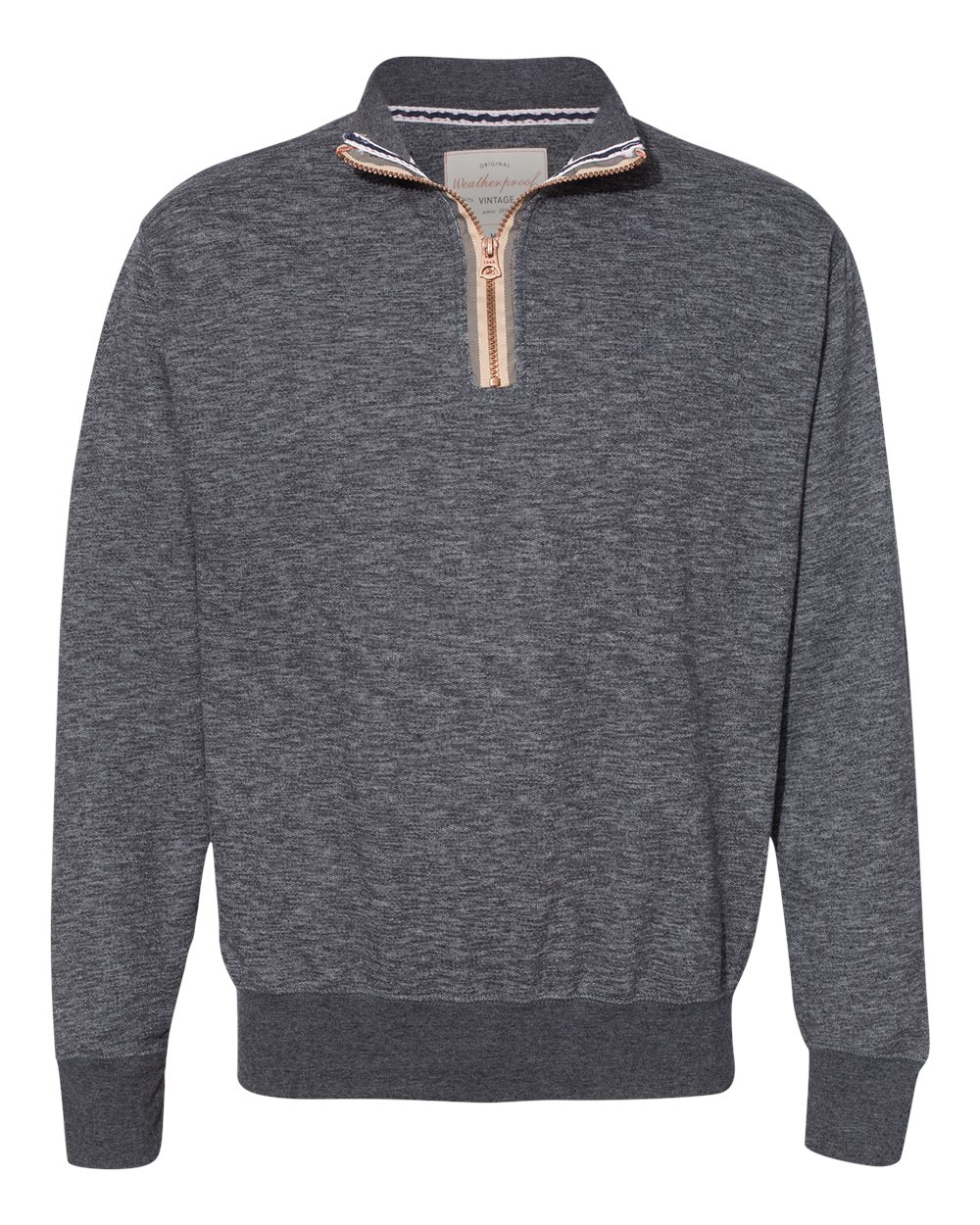Weatherproof® Vintage Marled Quarter-Zip Sweatshirt