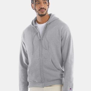 Champion Powerblend® Full-Zip Hooded Sweatshirt