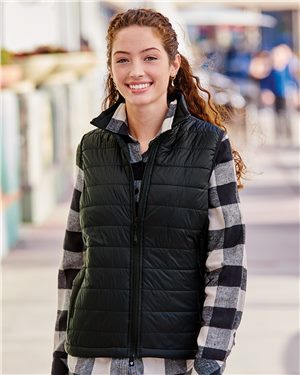 Independent Trading Co. Women's Puffer Vest