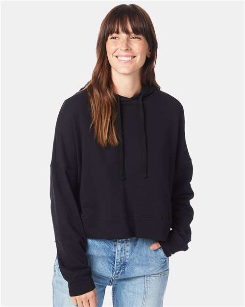 Alternative® Women's Eco-Washed Terry Hooded Sweatshirt