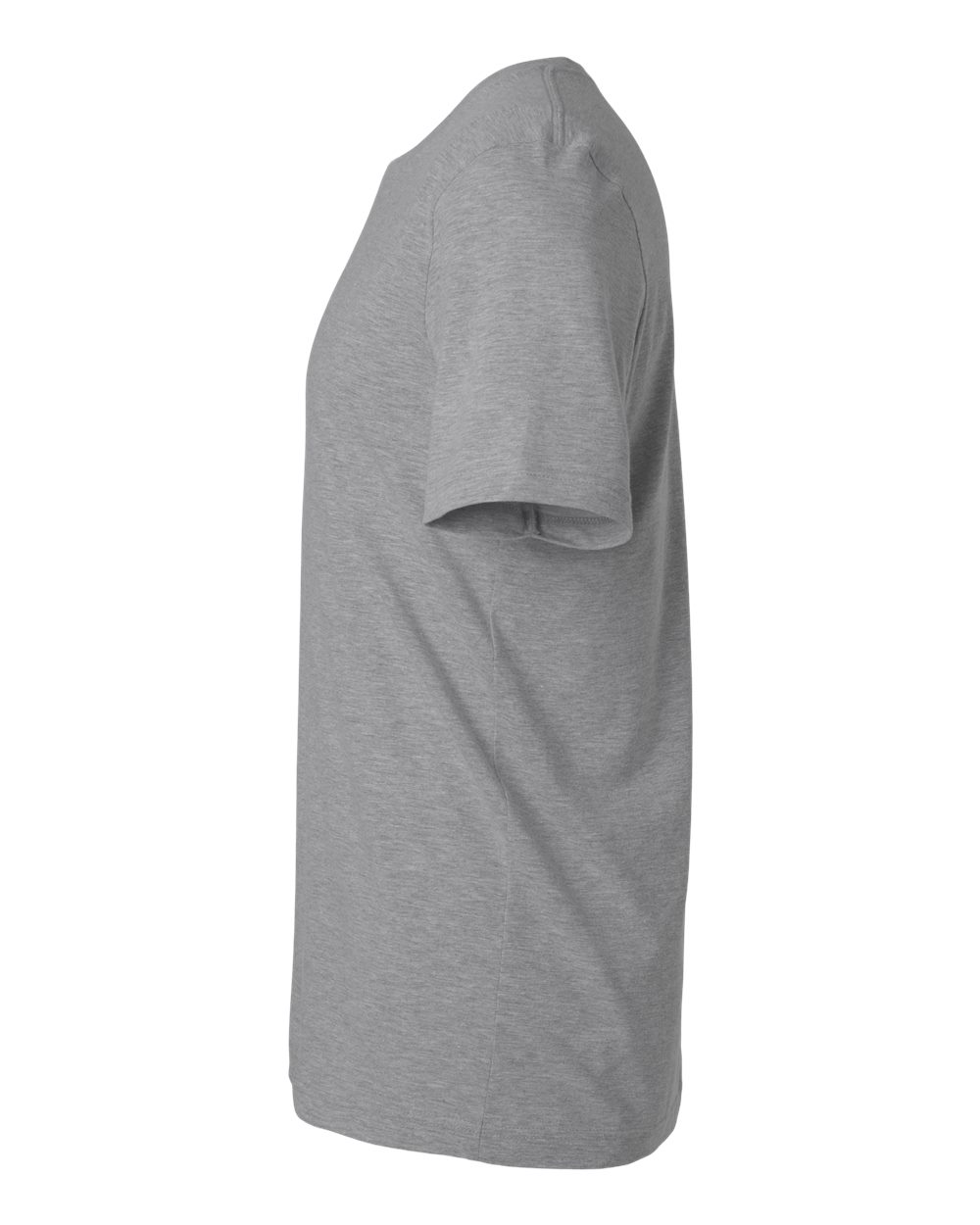 Heather Gray Blank Side View