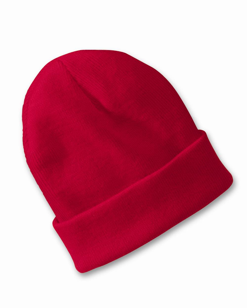 Bayside™ USA-Made 12" Knit Cuffed Beanie