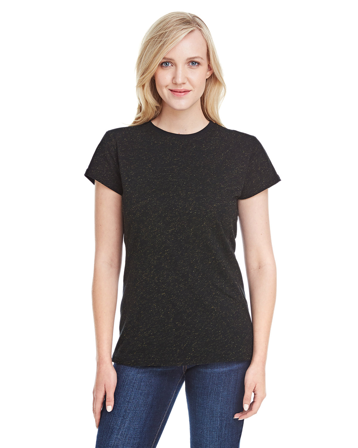 Black/ Gld Glttr Blank