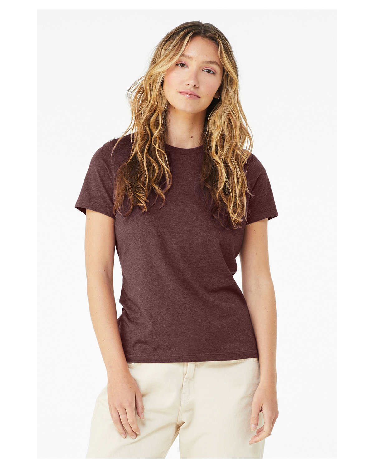 Heather Maroon Blank