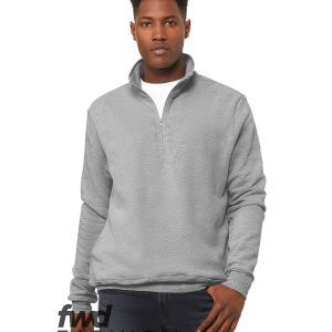 BELLA+CANVAS FWD Fashion Unisex Quarter Zip Pullover Fleece