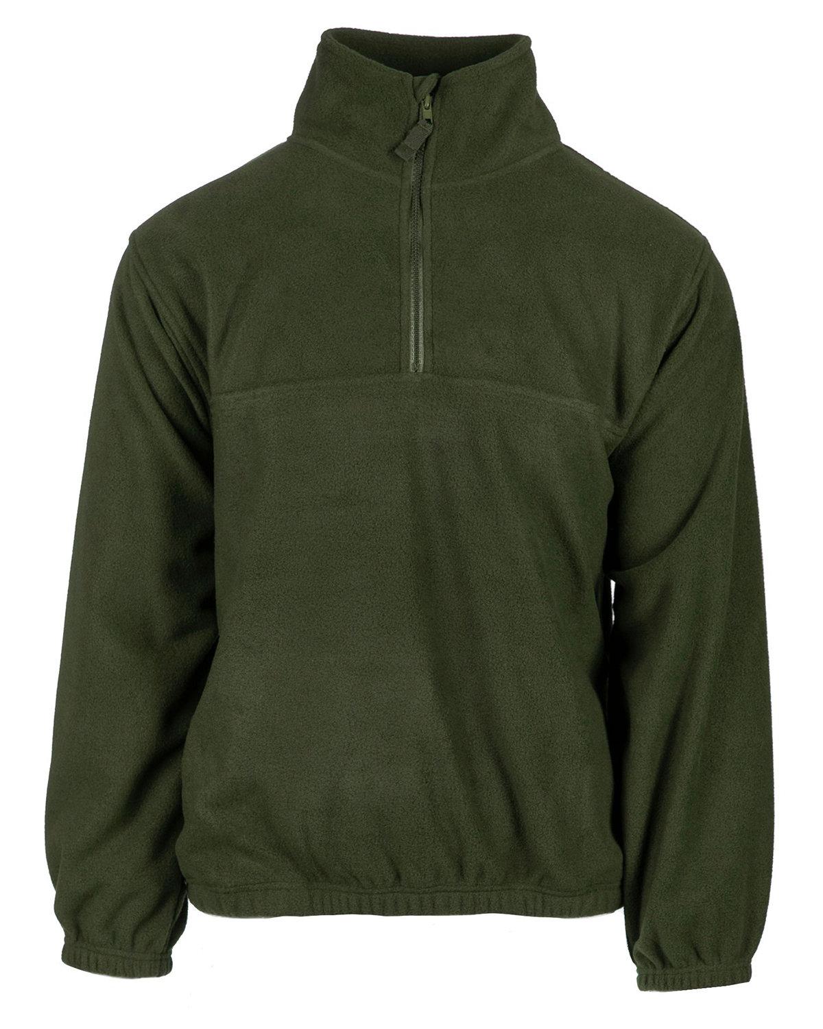 Burnside Men's Quarter-Zip Polar Fleece Pullover
