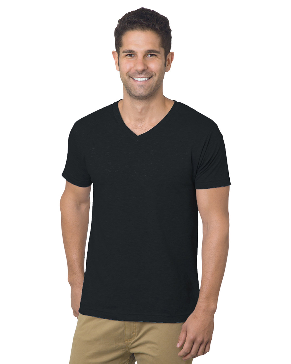 BAYSIDE Unisex V-Neck T-Shirt