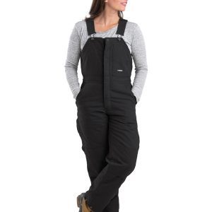 Berne Apparel Ladies' Softstone Duck Insulated Bib Overall