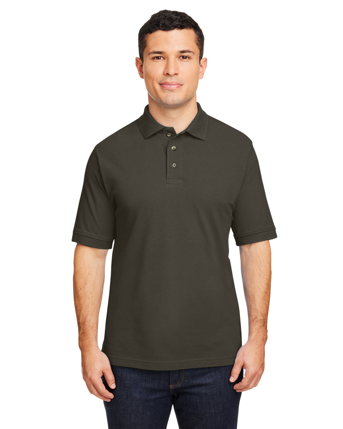Harriton Men's Short-Sleeve Polo