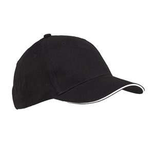 Big Accessories Twill Sandwich Baseball Cap