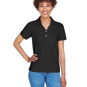 Devon and Jones Ladies' Pima Piqu? Y-Collar Polo