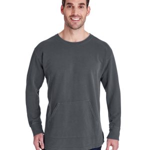 Comfort Colors Adult French Terry Crew With Pocket