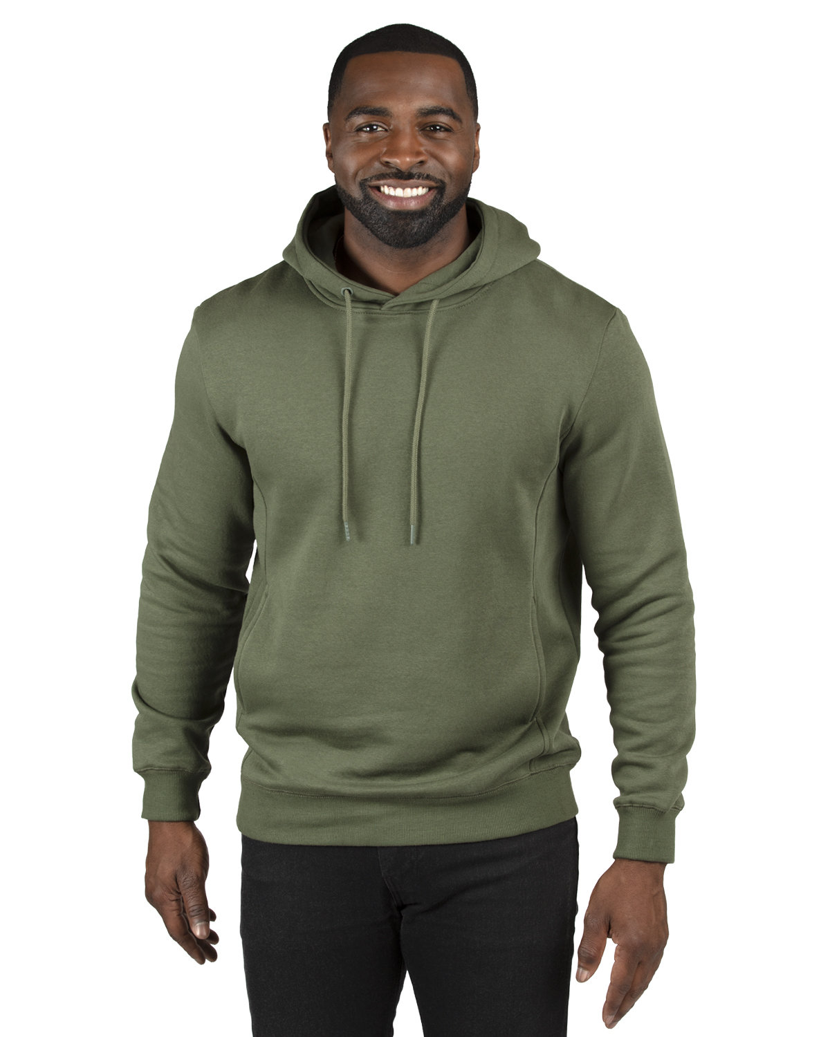 THREADFAST Unisex Ultimate Fleece Pullover Hooded Sweatshirt