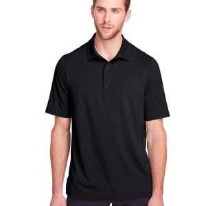 NORTH END Men's JAQ Snap-Up Stretch Performance Polo