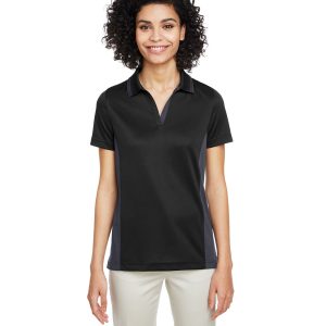 Harriton Ladies' Flash Snag Protection Plus IL Colorblock Polo