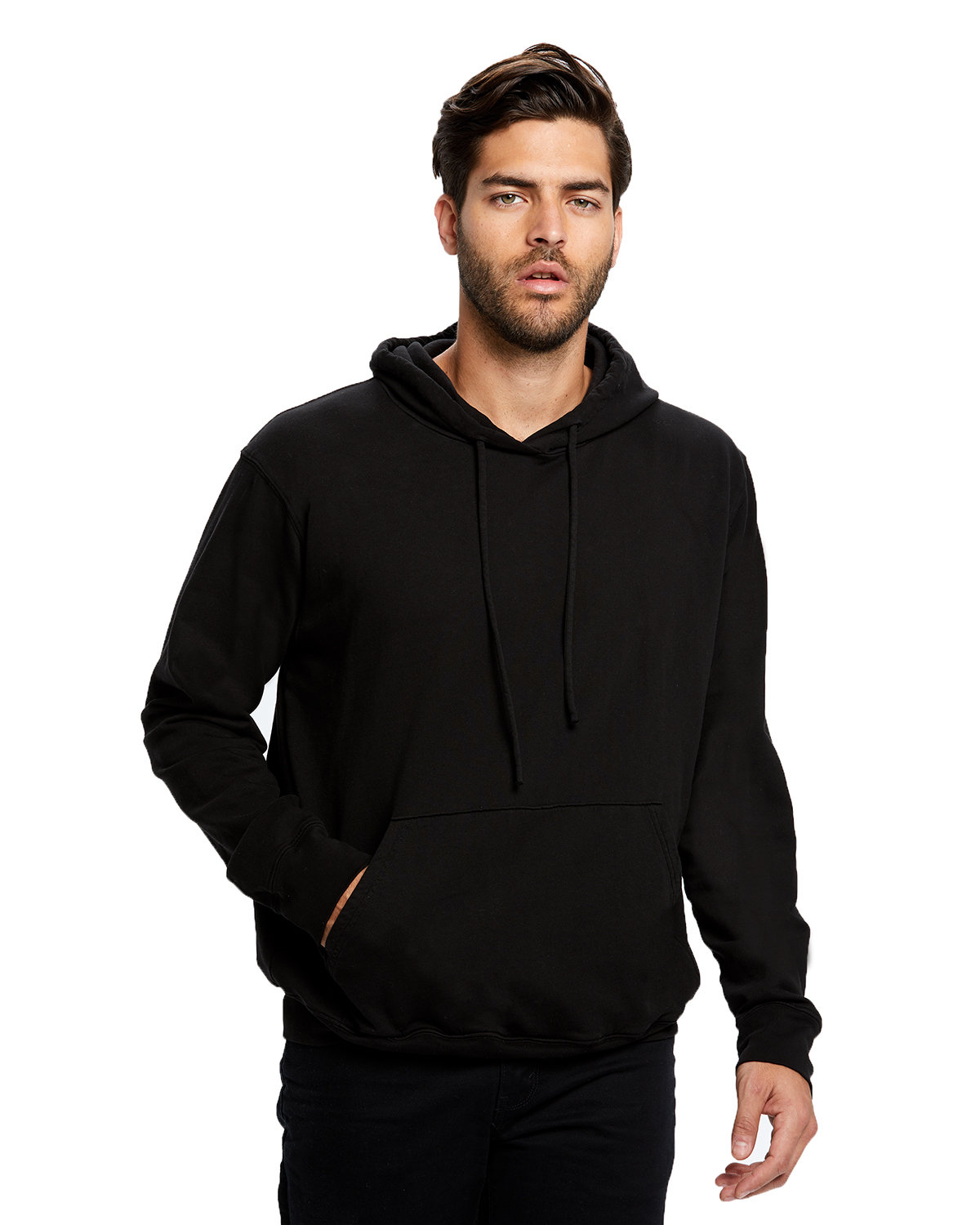US BLANKS Men's Cotton Hooded Pullover Sweatshirt