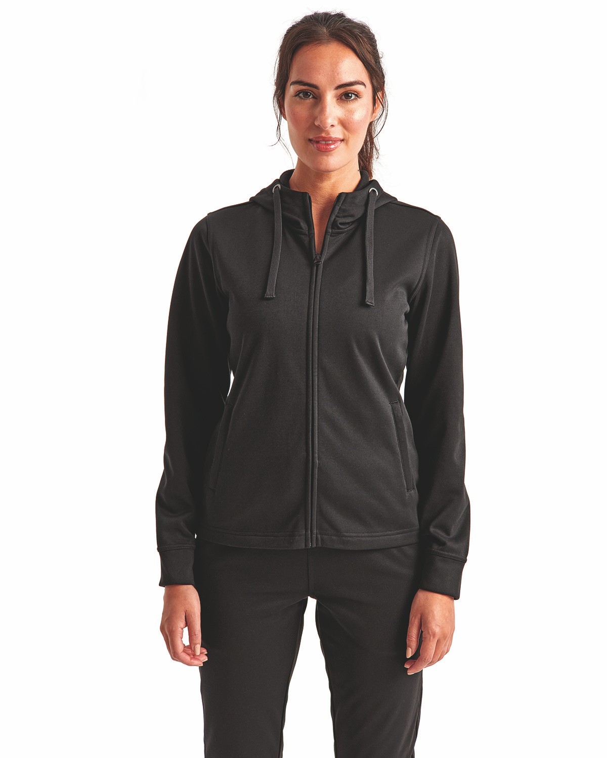 TRI DRI BY REPRIME Ladies' Spun Dyed Full-Zip Hooded Sweatshirt