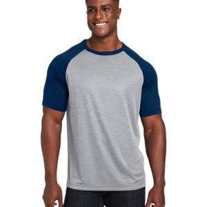 Team 365 Unisex Zone Colorblock Raglan T-Shirt