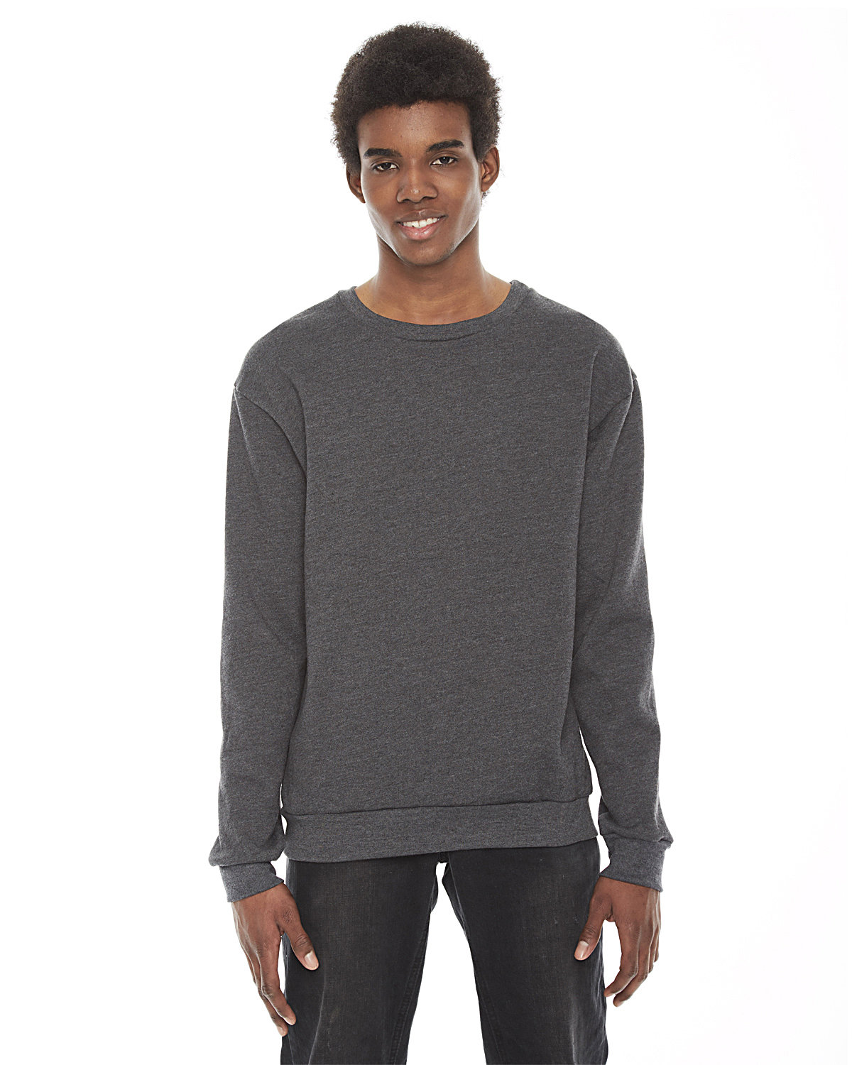 Dk Heather Grey Blank