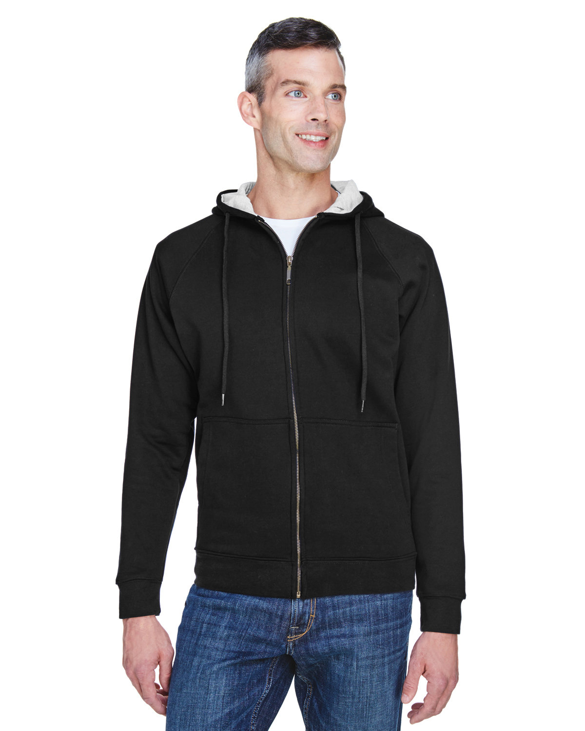 Black/ Hthr Grey Blank