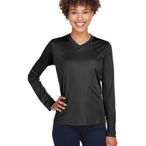 Team 365 Ladies' Zone Performance Long-Sleeve T-Shirt
